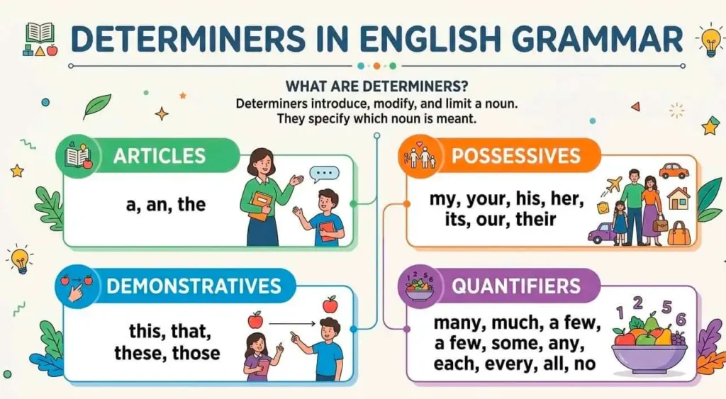 Determiners কাকে বলে