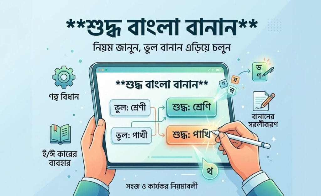 বাংলা বানানের নিয়ম