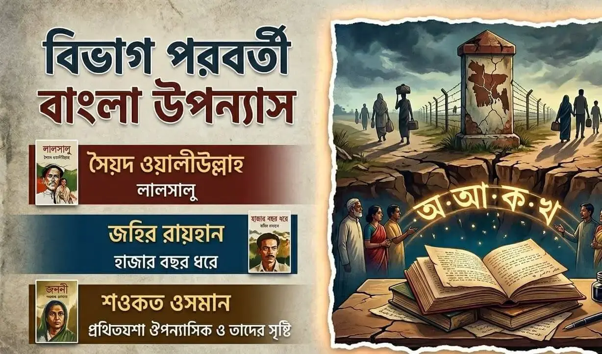 দেশভাগের পরবর্তী উপন্যাস