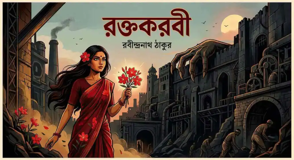 রক্তকরবী নাটকের বিষয়বস্তু