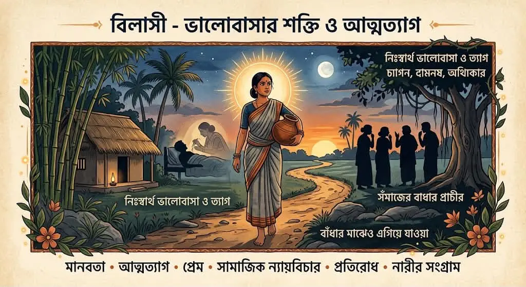 বিলাসী গল্পের মূলভাব