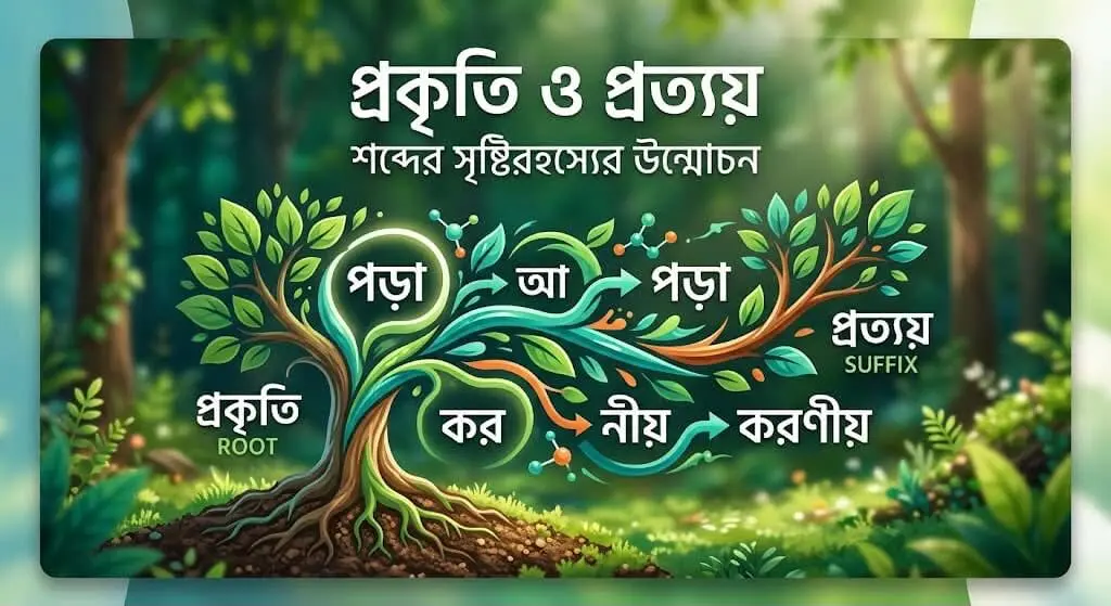 প্রকৃতি ও প্রত্যয় নির্ণয়